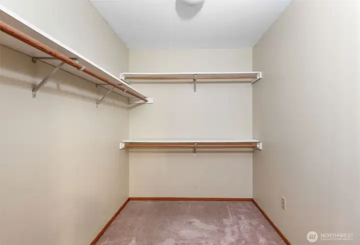 Walk in closet