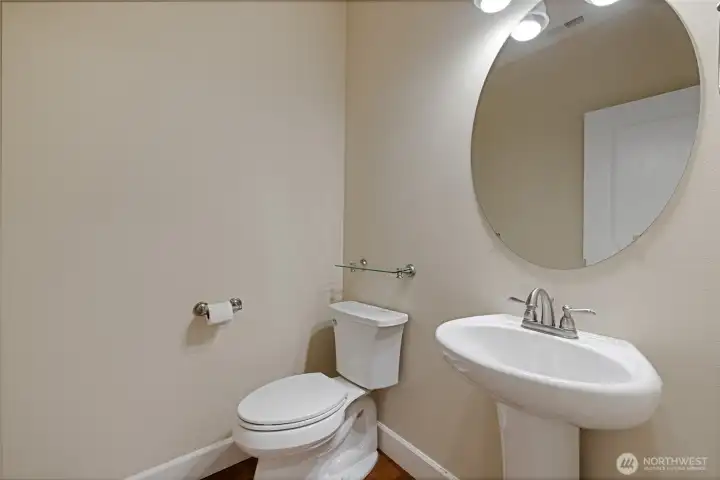 HALF BATH ON MAIN LEVEL