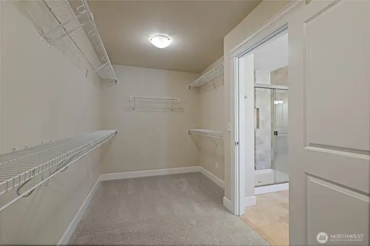 PRIMARY WALK-IN CLOSET