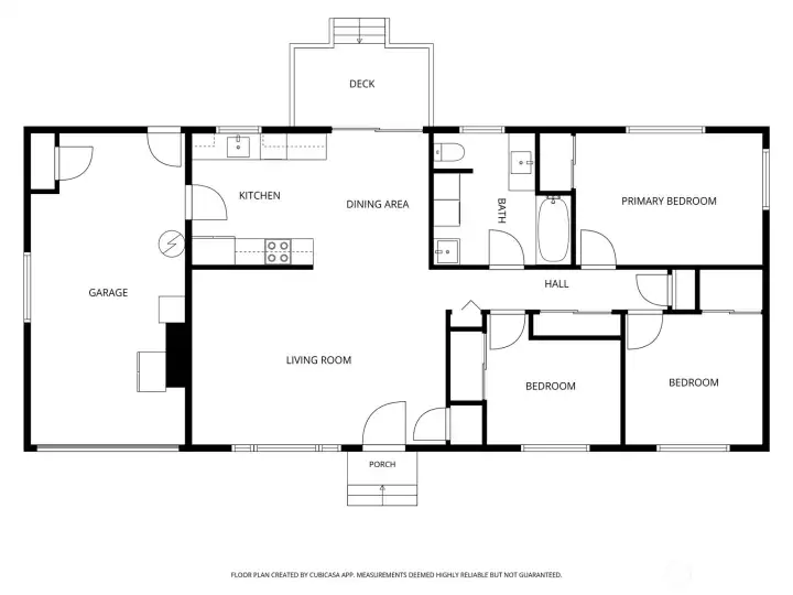 Floorplan of the home.