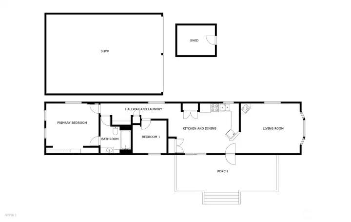Floor plans of all 3 buildings for illustrative purposes only. Buyer to verify all details for accuracy.