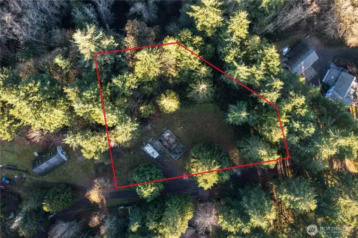 Approximate lot lines