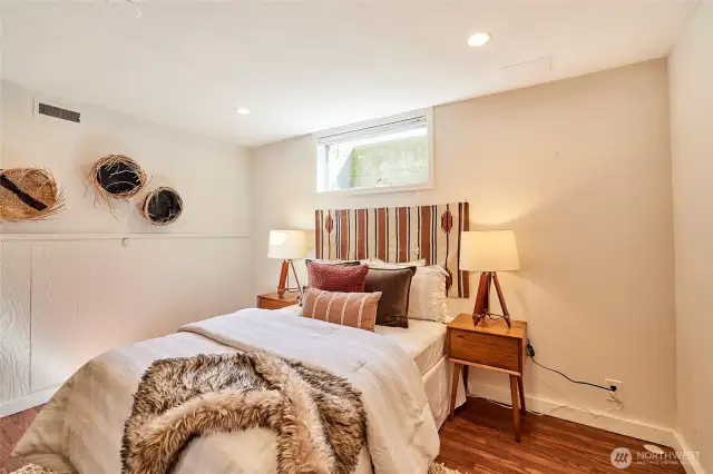 Fourth, non-conforming bedroom.