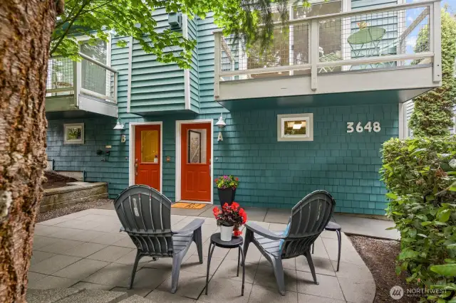 Ample room for relaxation, entertaining, or whatever your heart desires, this large patio will accomodate everything you want!