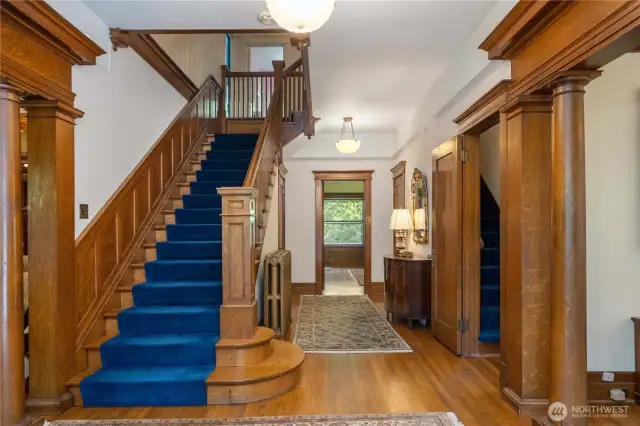 Formal Entry with Open Staircase