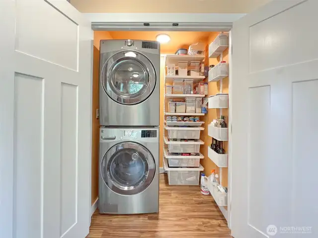 Innovative Pantry/ Laundry