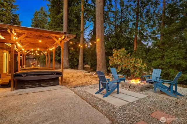 Retreat like backyard