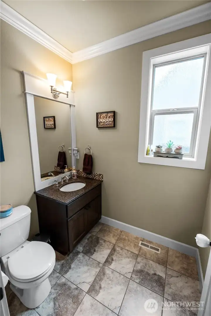 Main half bath