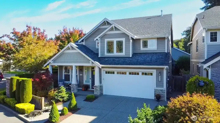 Great curb appeal - large corner lot.