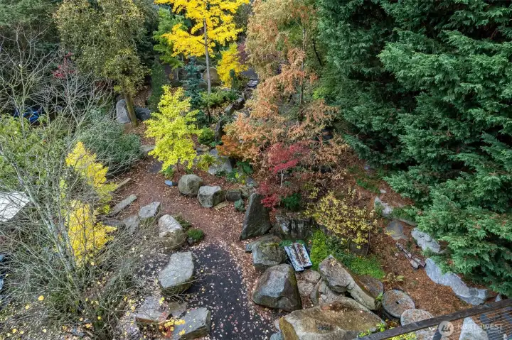 Aerial of Garden Sanctuary