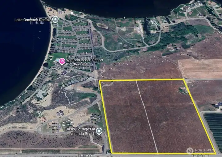 323B Eastlake Rd, Oroville with City of Oroville water and sewer hookup in street