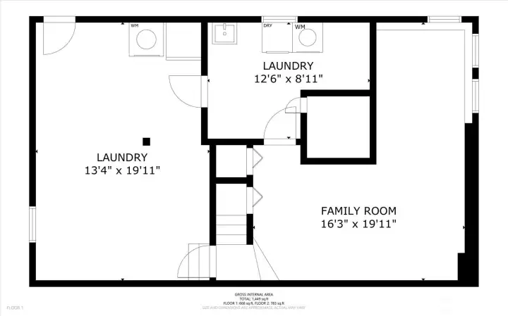 lower level floor plan. Great floor plan with seamless flow throughout
