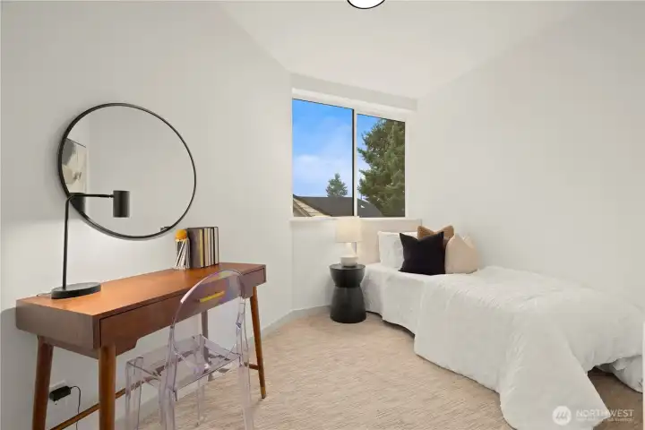 Photos of similar unit to showcase floor plan and quality.