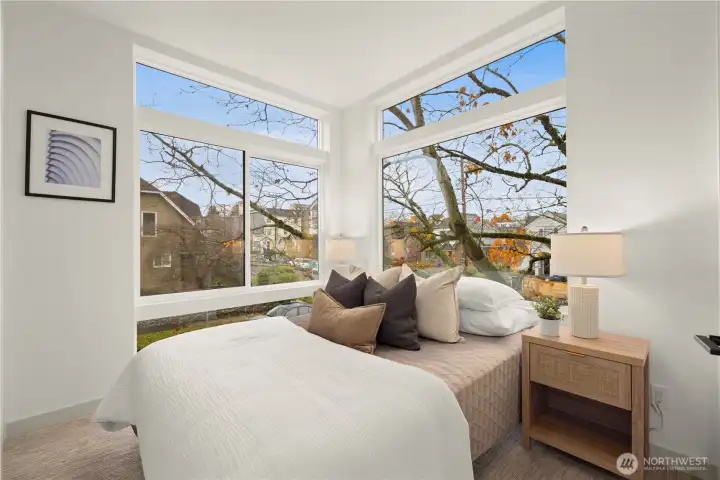 Photos of similar unit to showcase floor plan and quality.