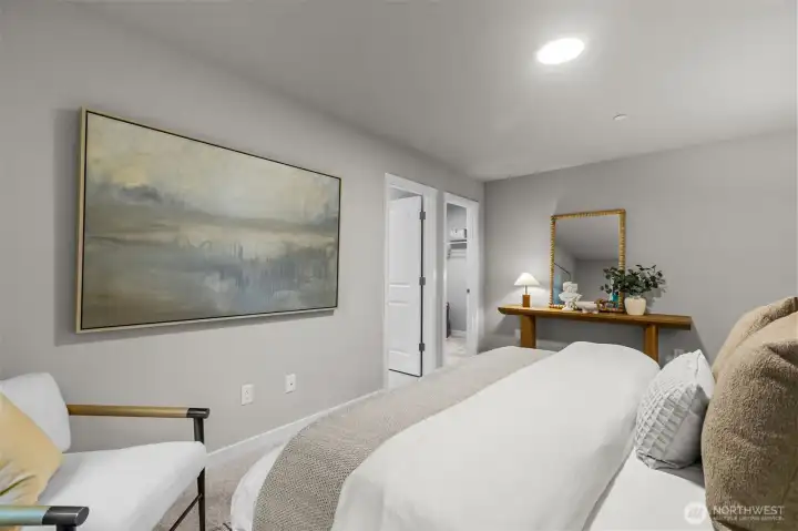 Interior pictures are of the model home. Individual home may vary in floorplan orientation and color scheme.