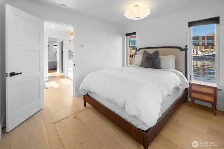 Entry level includes an additional bedroom & second lux bath, ideal for guests or flexible living.