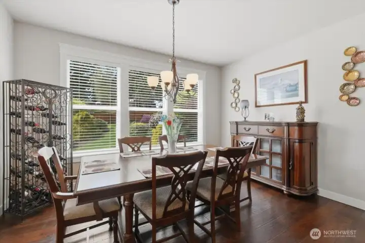 Another view of the dining area.