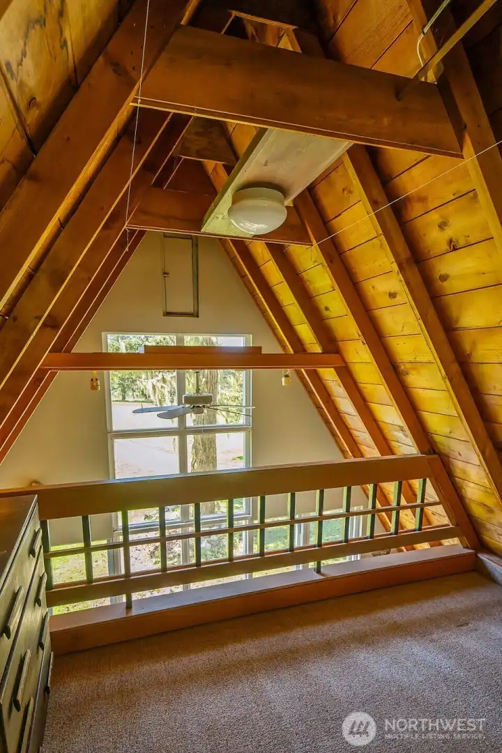 Loft of A-frame