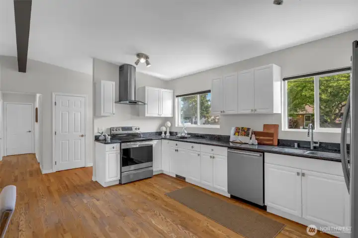 Tons of space to cook.