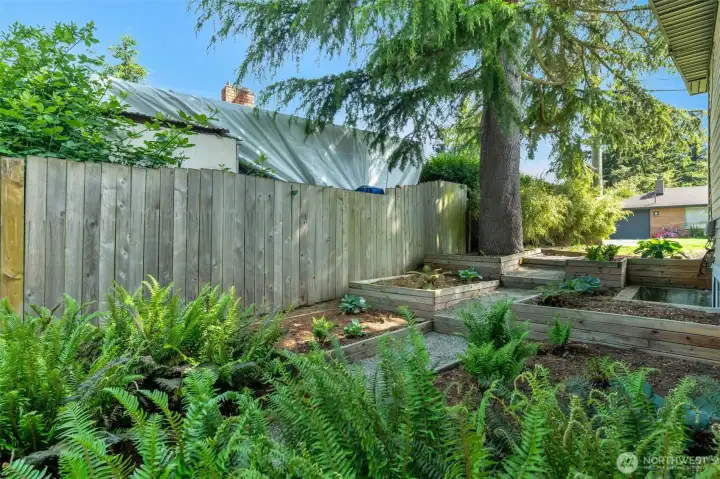 Gorgeous terraced gardens.