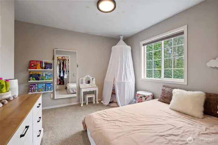 Blackout shades and dimmable lighting allow you to customize the space for restful sleep, relaxation, or study.