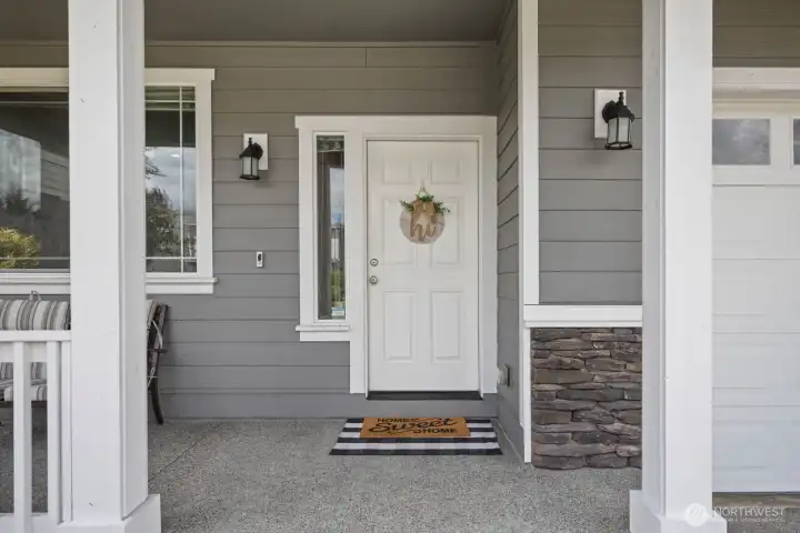 Covered patio