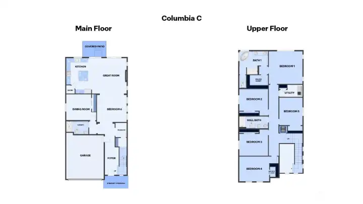 Columbia C Floor Plan