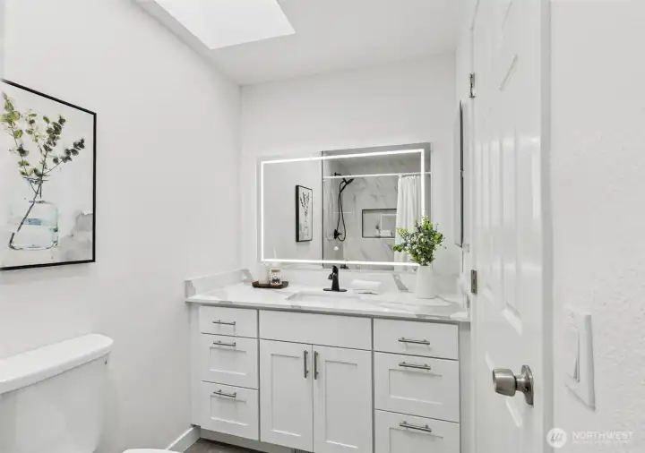 Primary bathroom Primary bathroom