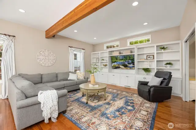 Main level family room