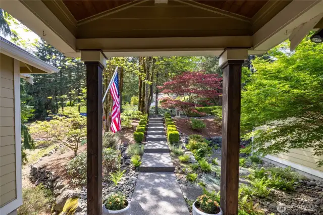Covered porch