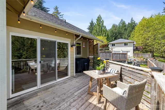 Upstairs Deck