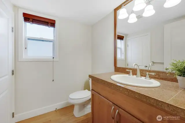 Main floor powder room