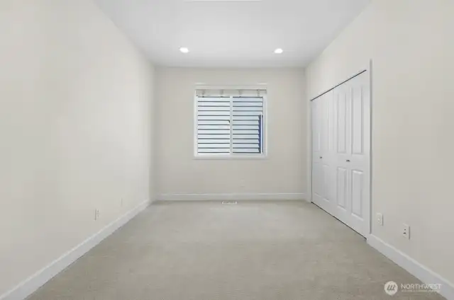 Large main floor den that can easily be used as a 5th bedroom.