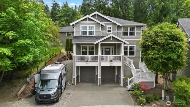 RV parking on property...