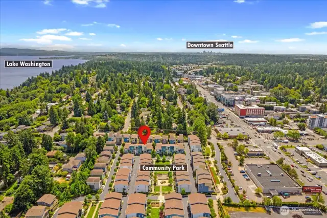 Looking South toward UW and Seattle.