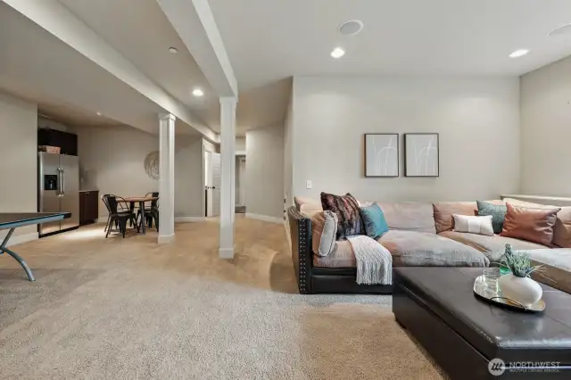 Fully finished basement