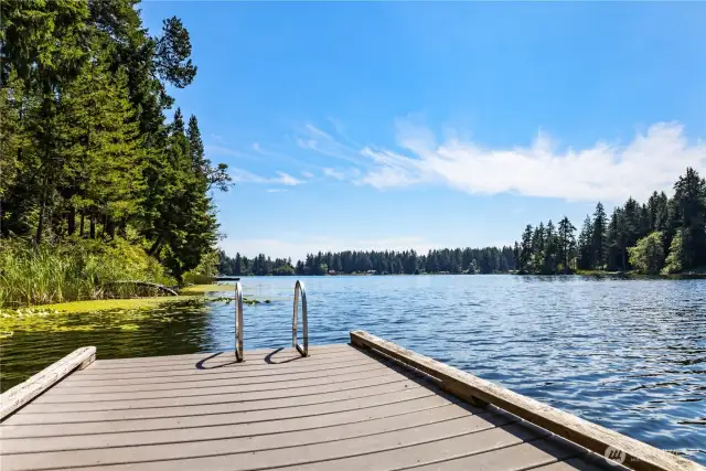 Dock on Lake Josephine