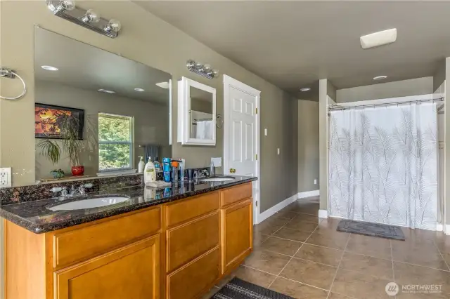 Main suite bathroom.