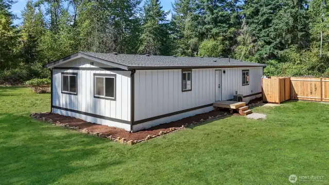 Convenient access through utility room entry for everyday ease