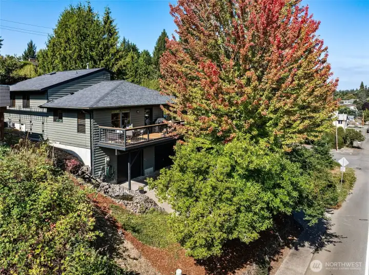 Aspire to an elevated lifestyle and relish the view from this 3bdrn/2ba Northwest  Contemporary home perched, conveniently on Tumwater Hill.