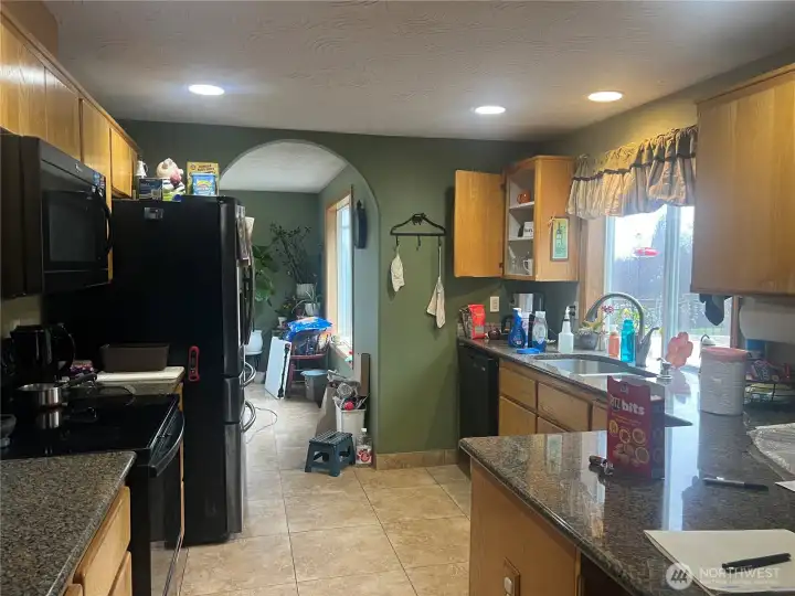 Livingroom looking into the kitchen