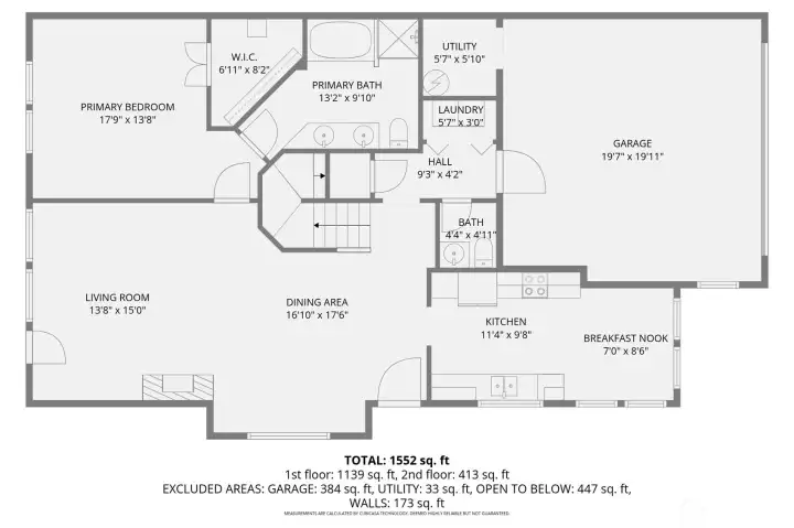 Floorplan of Main floor
