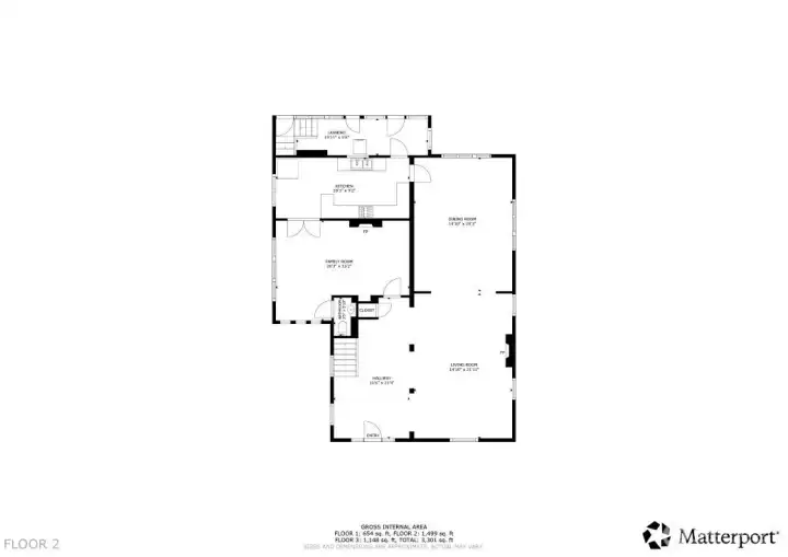 Square footage is for illustration purposes only, square footage in listing is from appraisal, copy in attached documents.