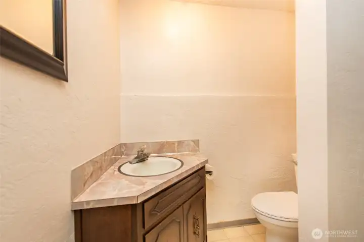 Half Bathroom - Laundry Room