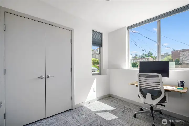 (Lower Lvl) BR1- staged as an office