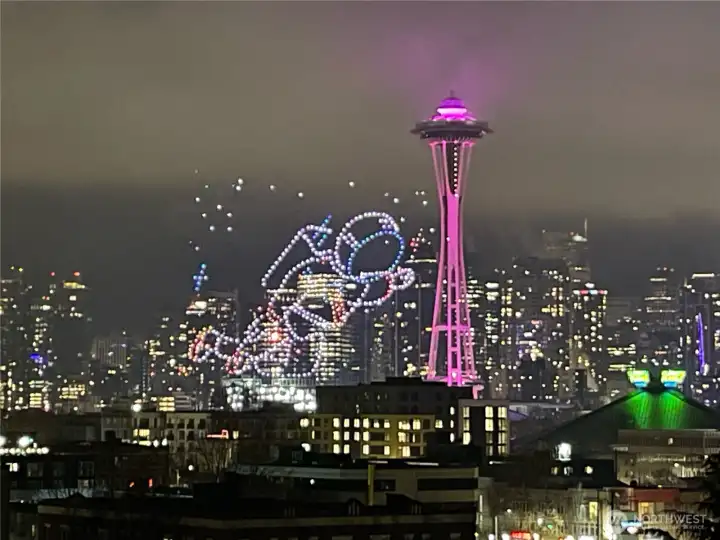Rooftop deck for New Year's...