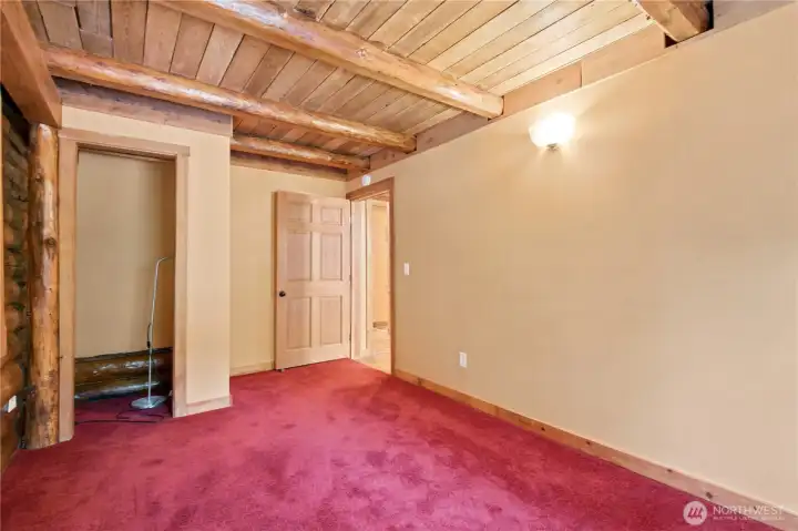 Main level room for office, craft-room with closet Main level room for office, craft-room with closet