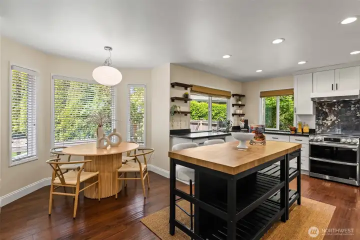 Kitchen and nook