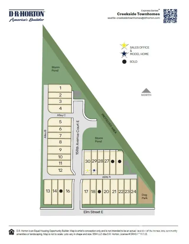 COMMUNITY MAP - only 30 homes!