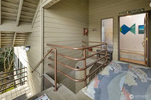 Stair entrance